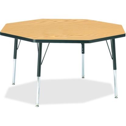 Jonti-Craft Berries Elementary Height Color Top Octagon Table1