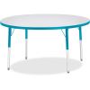 Jonti-Craft Berries Adult Height Color Edge Round Table1