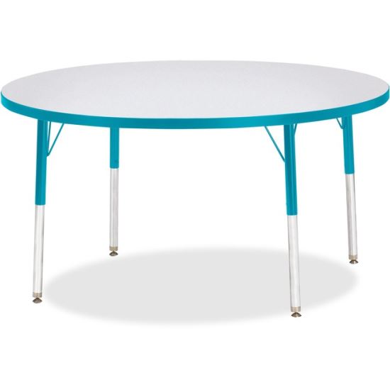 Jonti-Craft Berries Adult Height Color Edge Round Table1