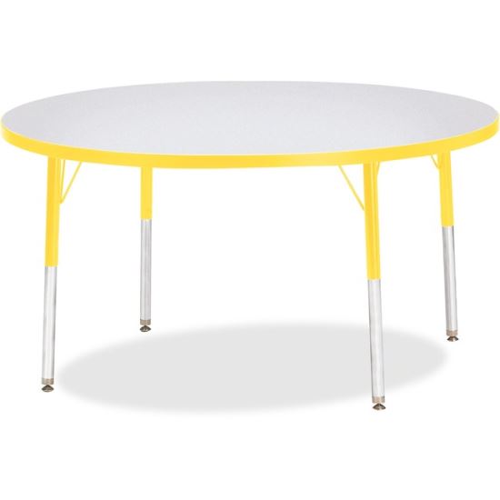 Jonti-Craft Berries Adult Height Color Edge Round Table1