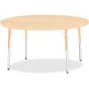 Jonti-Craft Berries Adult Height Maple Top/Edge Round Table1