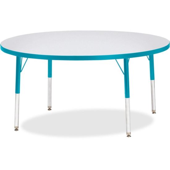 Jonti-Craft Berries Elementary Height Color Edge Round Table1