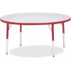 Jonti-Craft Berries Elementary Height Color Edge Round Table1