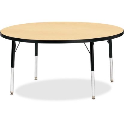 Jonti-Craft Berries Elementary Height Color Top Round Table1