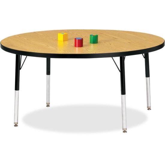 Jonti-Craft Berries Elementary Height Color Top Round Table1