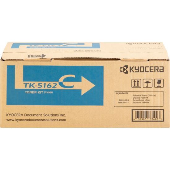 Kyocera TK-5162C Original Laser Toner Cartridge - Cyan - 1 Each1