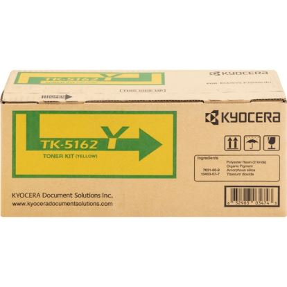 Kyocera TK-5162Y Original Laser Toner Cartridge - Yellow - 1 Each1