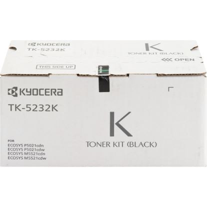 Kyocera TK-5232K Original High Yield Laser Toner Cartridge - Black - 1 Each1