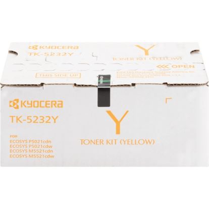 Kyocera TK-5232Y Original High Yield Laser Toner Cartridge - Yellow - 1 Each1