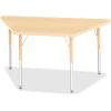 Jonti-Craft Berries Adult-Size Maple Prism Trapezoid Table1