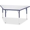 Jonti-Craft Berries Elementary Height Prism Edge Trapezoid Table1