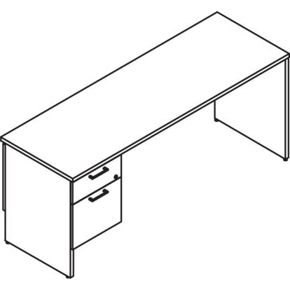 Groupe Lacasse Concept 300 Niagara Desking Unit1