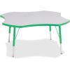 Jonti-Craft Berries Elementary Height Prism Four-Leaf Table1