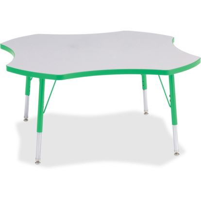 Jonti-Craft Berries Elementary Height Prism Four-Leaf Table1