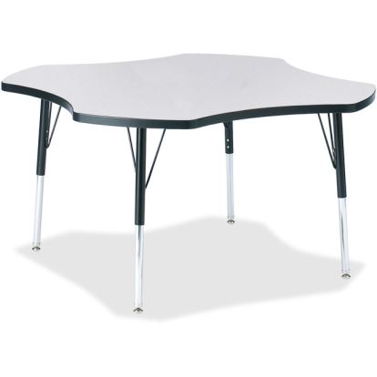 Jonti-Craft Berries Elementary Height Prism Four-Leaf Table1