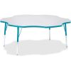 Jonti-Craft Berries Prism Six-Leaf Student Table1