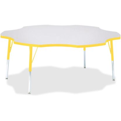 Jonti-Craft Berries Prism Six-Leaf Student Table1