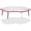 Jonti-Craft Berries Prism Six-Leaf Student Table1