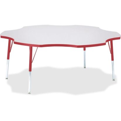 Jonti-Craft Berries Prism Six-Leaf Student Table1