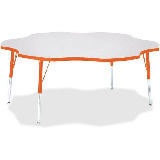 Jonti-Craft Berries Prism Six-Leaf Student Table1