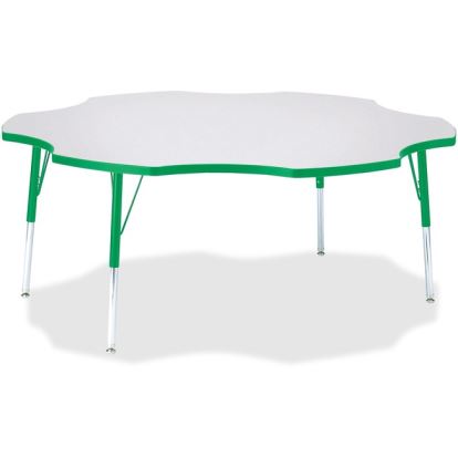 Jonti-Craft Berries Prism Six-Leaf Student Table1