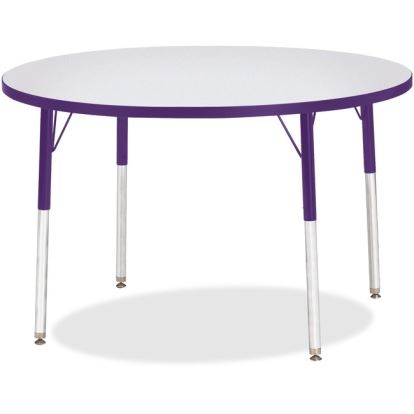 Jonti-Craft Berries Adult Height Color Edge Round Table1