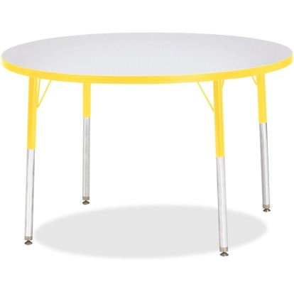 Jonti-Craft Berries Adult Height Color Edge Round Table1