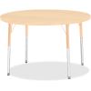 Jonti-Craft Berries Adult Height Maple Top/Edge Round Table1