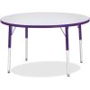 Jonti-Craft Berries Elementary Height Color Edge Round Table1