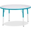 Jonti-Craft Berries Elementary Height Color Edge Round Table1