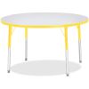 Jonti-Craft Berries Elementary Height Color Edge Round Table1