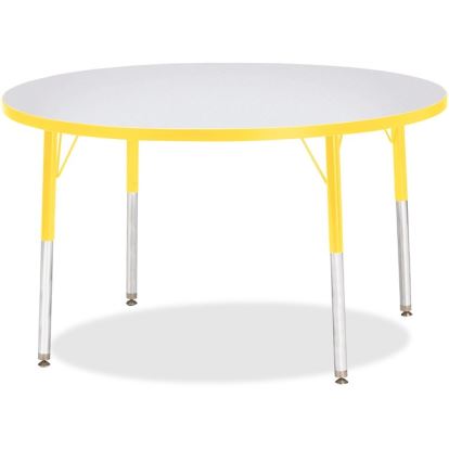 Jonti-Craft Berries Elementary Height Color Edge Round Table1