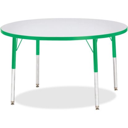 Jonti-Craft Berries Elementary Height Color Edge Round Table1