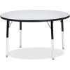 Jonti-Craft Berries Elementary Height Color Edge Round Table1