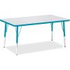 Jonti-Craft Berries Elementary Height Color Edge Rectangle Table1