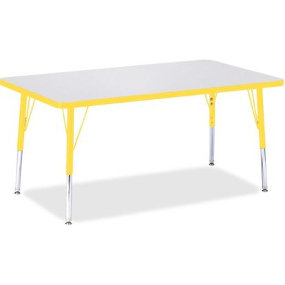 Jonti-Craft Berries Elementary Height Color Edge Rectangle Table1