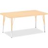 Jonti-Craft Berries Elementary Maple Top/Edge Rectangle Table1