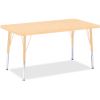 Jonti-Craft Berries Elementary Maple Top/Edge Rectangle Table1