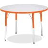 Jonti-Craft Berries Adult Height Color Edge Round Table1