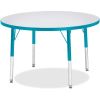 Jonti-Craft Berries Elementary Height Color Edge Round Table1