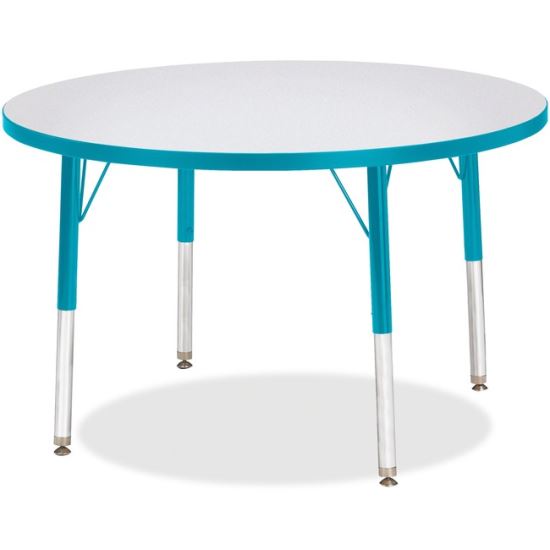 Jonti-Craft Berries Elementary Height Color Edge Round Table1