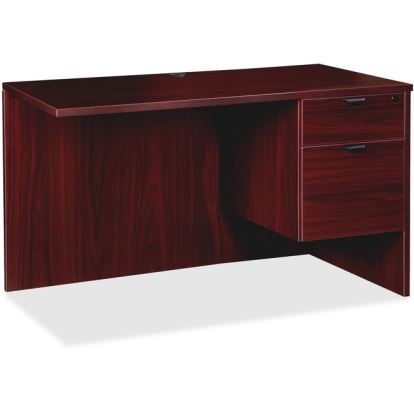 Lorell Prominence 2.0 Mahogany Laminate Box/File Right Return - 2-Drawer1