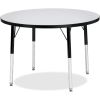 Jonti-Craft Berries Elementary Height Color Edge Round Table1