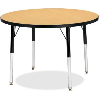 Jonti-Craft Berries Elementary Height Color Top Round Table1