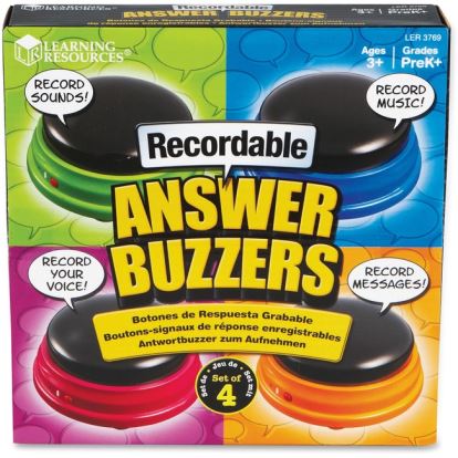 Learning Resources Recordable Answer Buzzers1