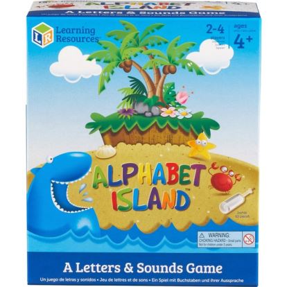 Learning Resources Alphabet Island Letter/Sounds Game1