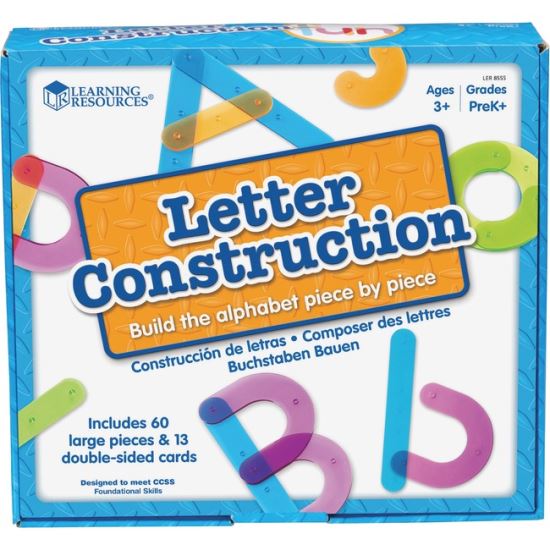 Learning Resources Letter Construction Activity Set1