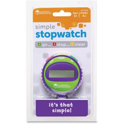 Learning Resources Simple Stopwatch1