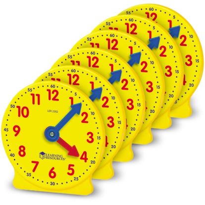 Learning Resources Pre K-4 Learning Clocks Set1