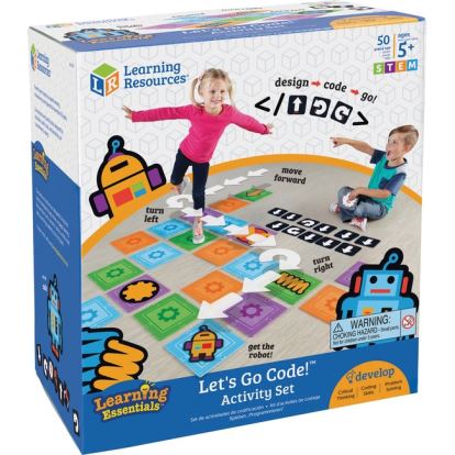 Learning Resources Ages 5+ Let's Go Code Activity Set1